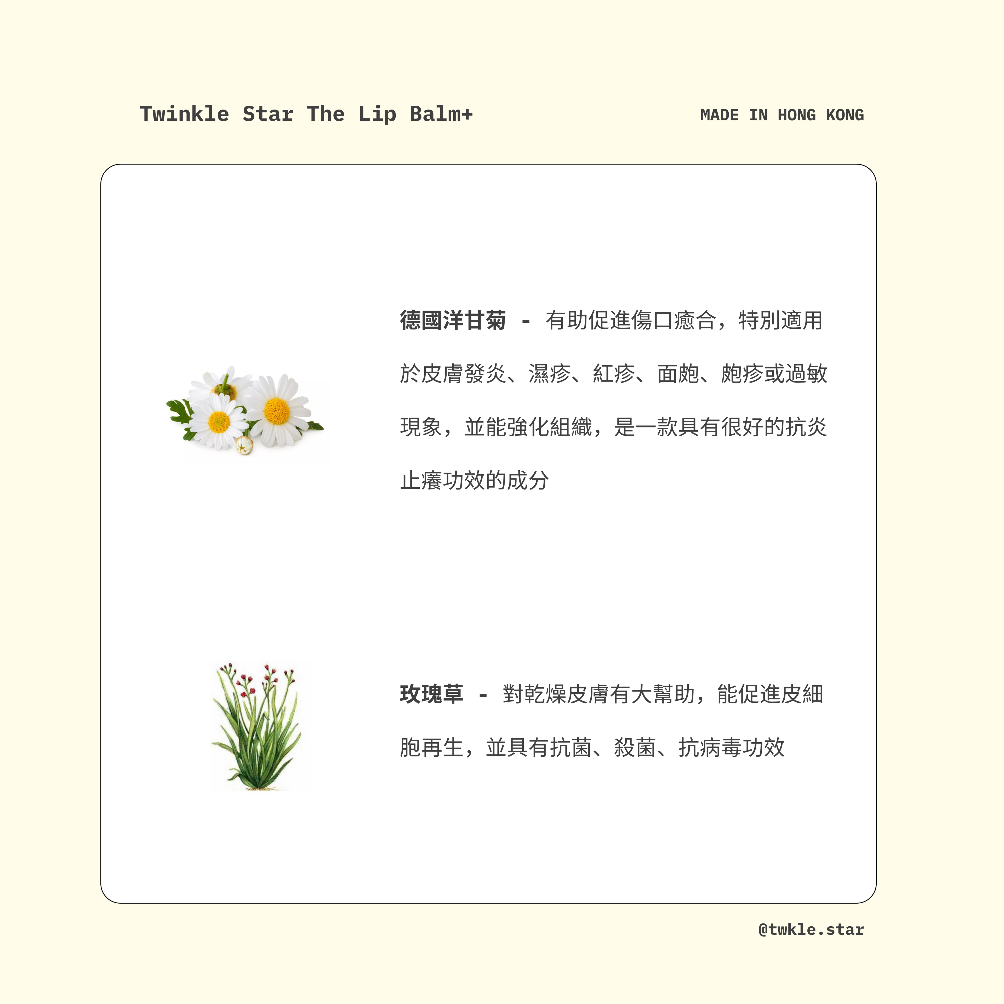 TWINKLE STAR ★The Lip Balm+ 5g