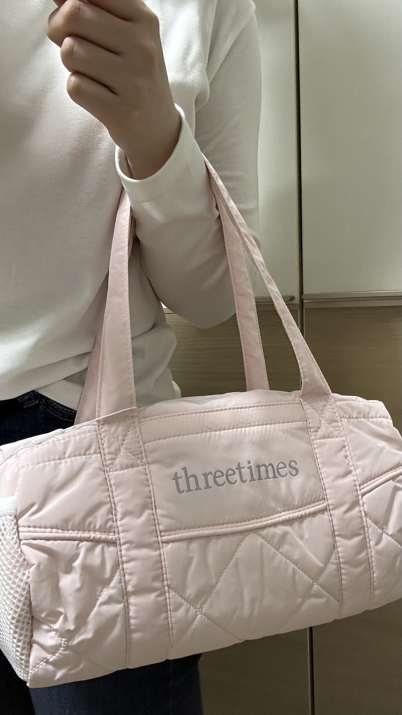 [ Joy同款 Pre-order ] Threetimes🤍Bebe sport bag🎀
