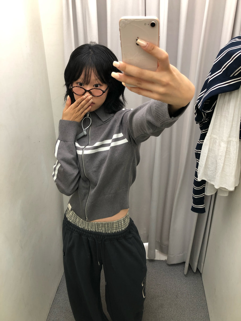 [ Pre-order ] Rockcake Sports 96 Full Zip Cardigan