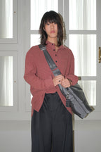 [ Pre-order ] Stripe Pocket Cross Bag