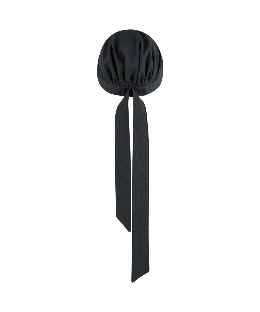 Coyseio RIBBON TIE CAP 韓国 Coyseio Ribbon Tie Cap - Charcoal | International Store