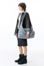 [ Pre-order ] Stripe Pocket Cross Bag