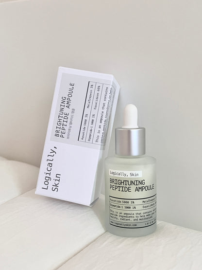 [ 店主自留 Pre-order ] Logically, Skin 💛 美白精華 Brightuning Peptide Ampule 30ml