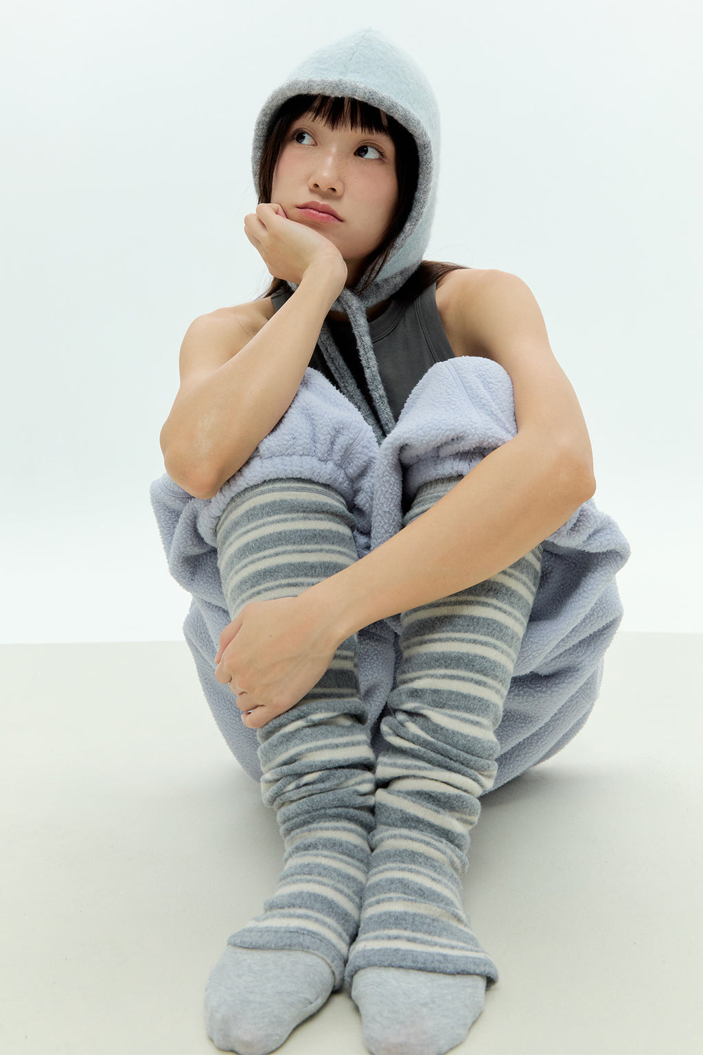 [ Pre-order ] Stripe Knee Socks