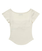 [ Pre-order ] Coyseio Punching Shirring Top