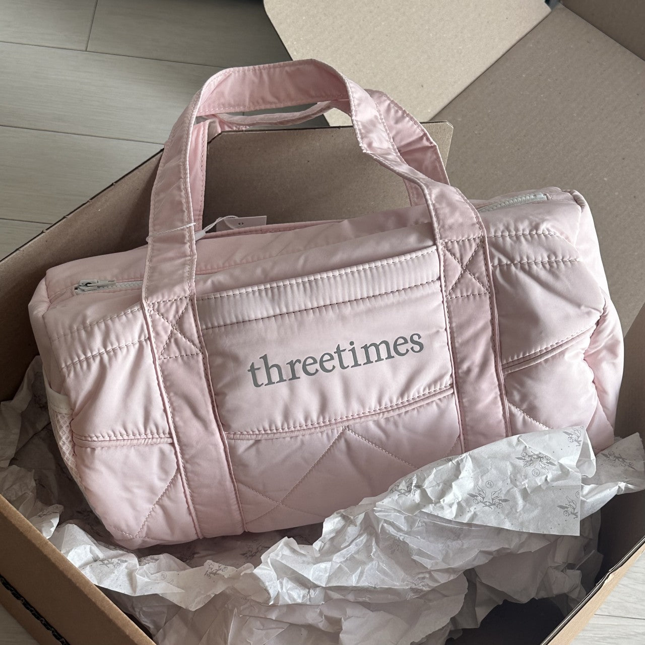 [ Joy同款 Pre-order ] Threetimes🤍Bebe sport bag🎀