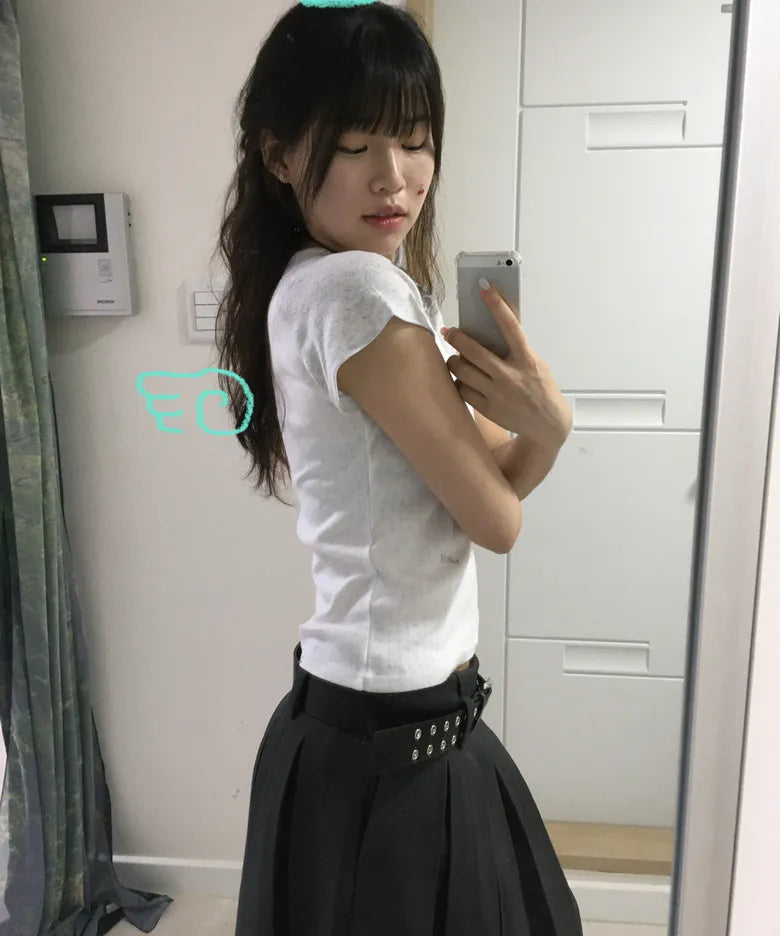 [ Pre-order ] Double Eyelet Leather Belt