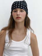 [ Pre-order ] Dot Square Scarf