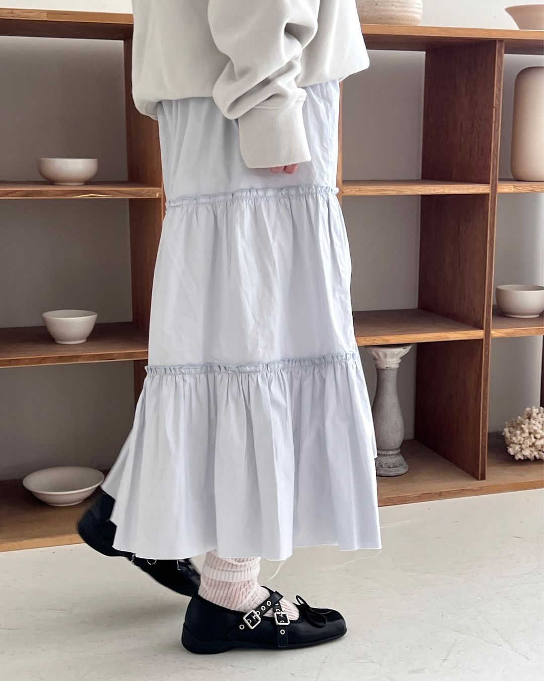 [ Pre-order ] 🇰🇷 Buckle Ballet Flats