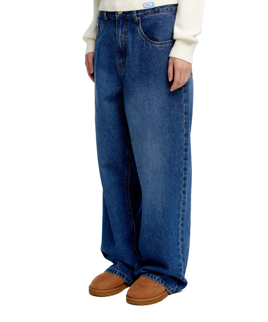 [ Jennie 同款 Pre-order ] Women Era Wide Fit Denim Pants