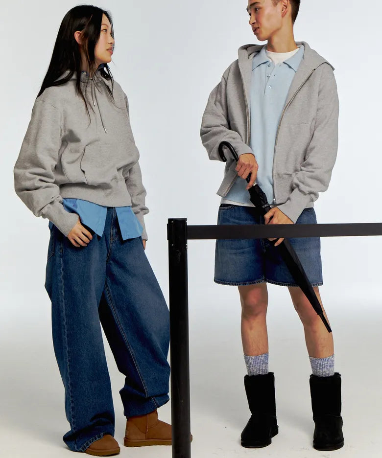 [ Jennie 同款 Pre-order ] Women Era Wide Fit Denim Pants