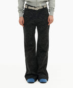 [ Pre-order ] Boot-cut Cinch Black Pants