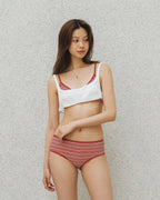 [ Pre-order ] 間條內衣套裝👙 Pattern Oh! Bra Panty SET ( 內附胸墊 )
