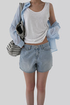 [ Pre-order ] Autumn Made Micro Denim Shorts