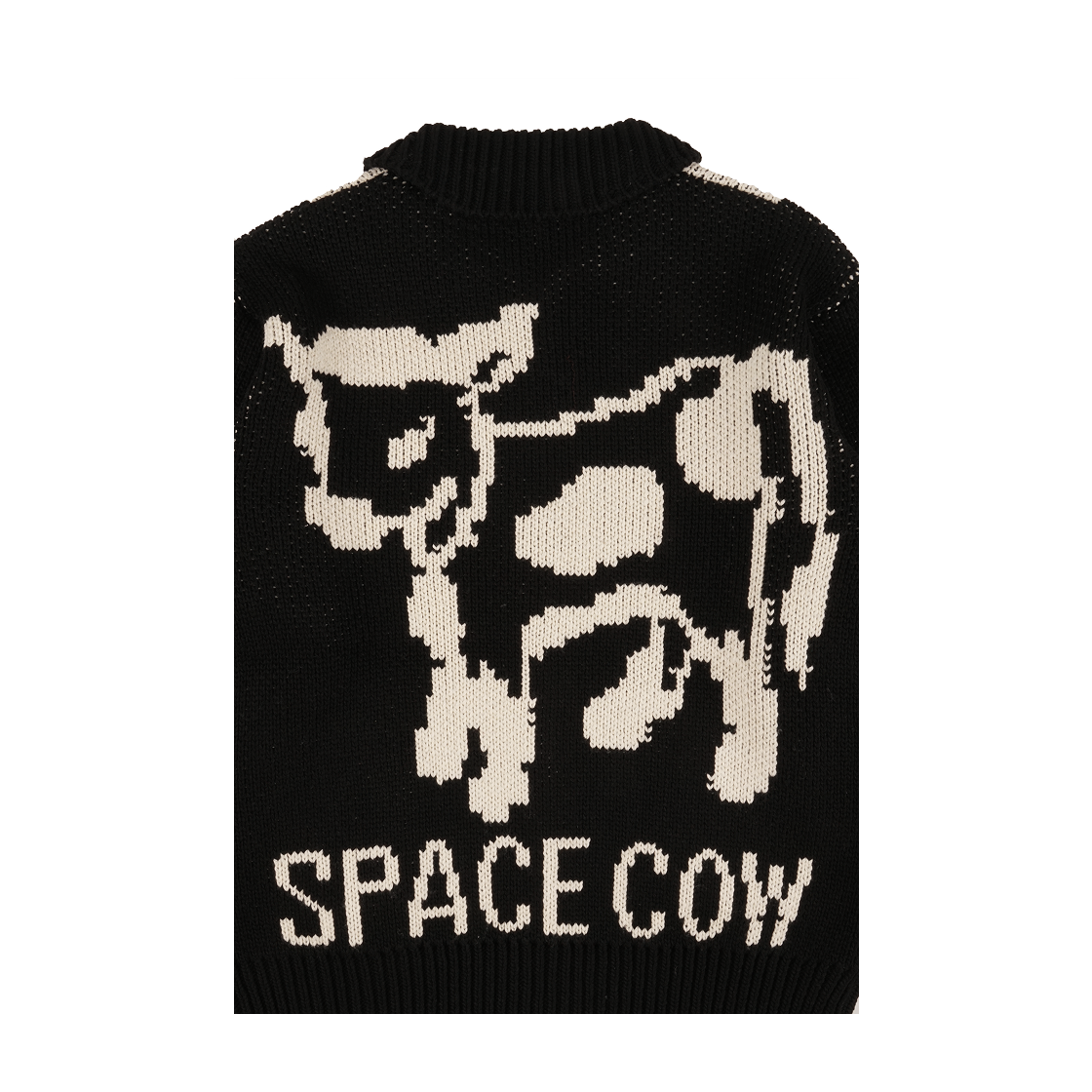 [ Pre-order ] Space Cow Cowichan Knit Jacket Grey
