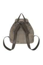 [ Pre-order ] Pom Pom Fur Backpack In Mocha