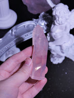 [ 現貨 ] TSCS018 粉晶單尖柱 Natural Rose Quartz Tower