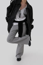 [ Pre-order ] Boot Cut Wide Pants