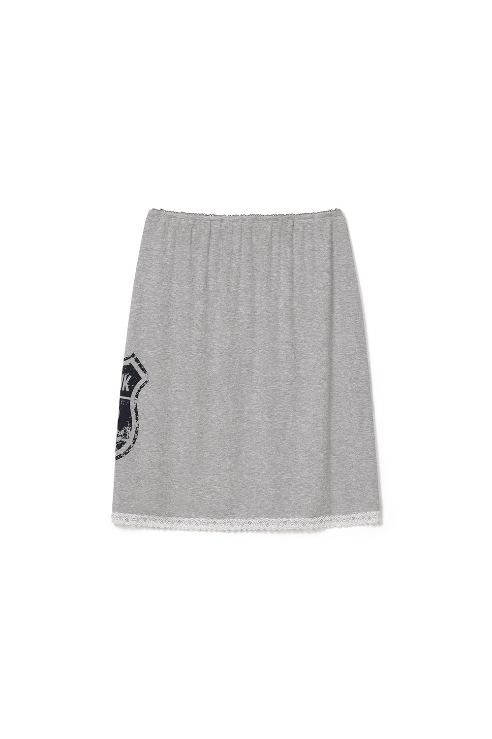 [ Pre-order ] Suburn X Paul Frank Midi Skirt Melange gray