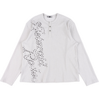 [ Pre-order ] Asteroid Rodeo Henry Neck LS T-Shirt Ivory