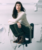 [ Pre-order ] Cindy 신디 복서 레이스업 스니커부츠 - 3colors