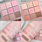 [ 店主自留 - 現貨 ] Milk Touch X Happyrim🥣九宮格眼影盤🥛 ( 臥蠶/提亮/陰影/胭脂/鼻影都有! )