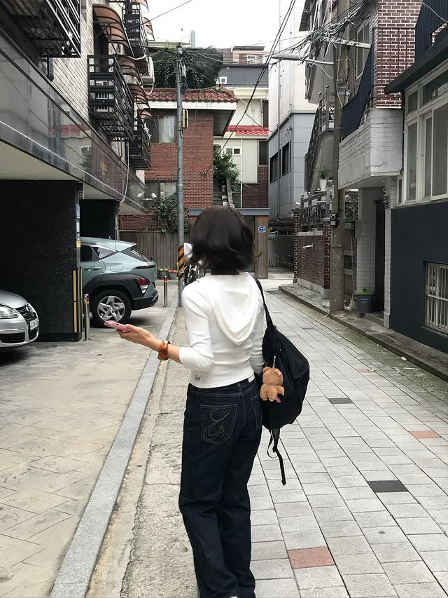 [ Pre-order ] Glowny Texas Waffle Long Sleeve