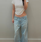 [ 店主強推 - 現貨 ] Low-Rise Denim Pants ( Indigo S現貨 )