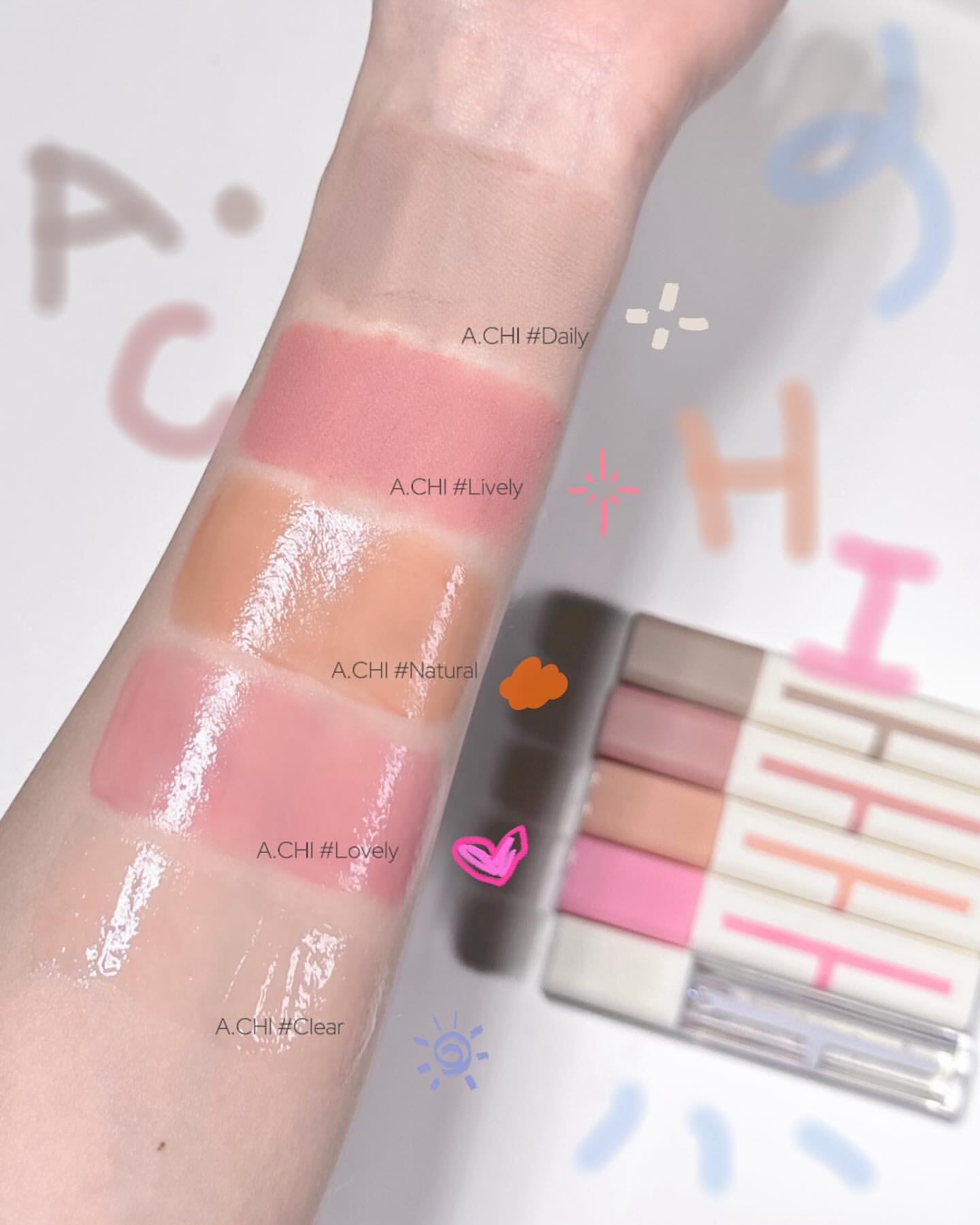 [ 韓國化妝師同款 Pre-order ] A.chi 🫦 微閃粉唇蜜 ❄️Volume Gloss