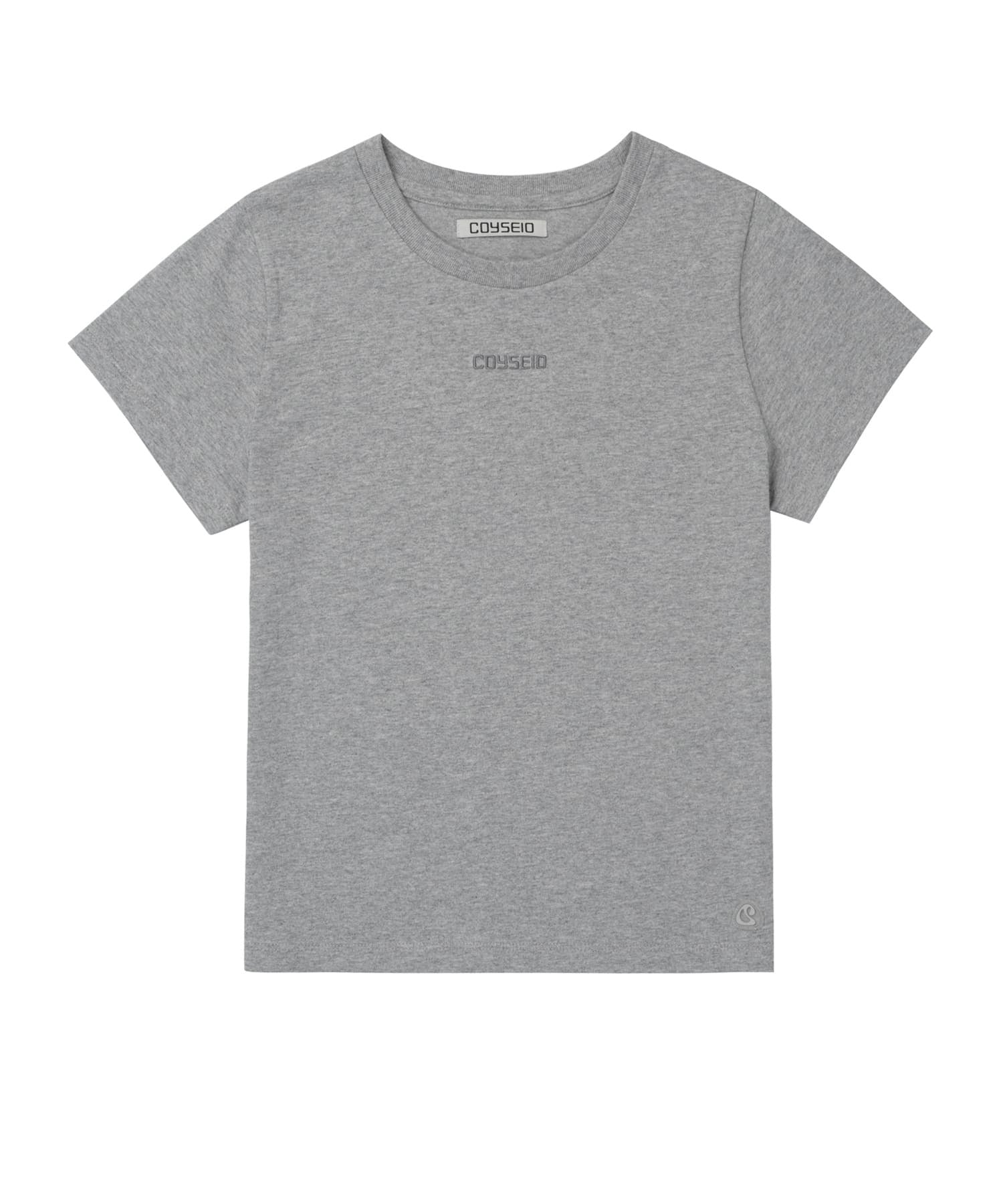 現貨] Coyseio Mini Logo T-shirt Melange Grey – Twinkle Star