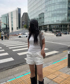 [ Pre-order ] Tassel Stud Scarf