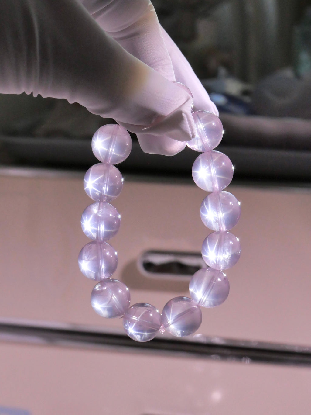 [ 現貨 ] 🇲🇬老礦馬粉晶手串 Natural Rose Quartz Bracelet