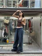 [ 現貨 ] Stud Halter Tank Top ( khaki M 現貨 )