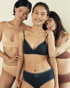 [ Pre-order ] 全棉內衣套裝 👙 Organic Oh! Bra Panty SET ( 內附胸墊 )