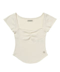 [ Pre-order ] Coyseio Punching Shirring Top