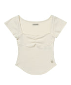 [ Pre-order ] Coyseio Punching Shirring Top