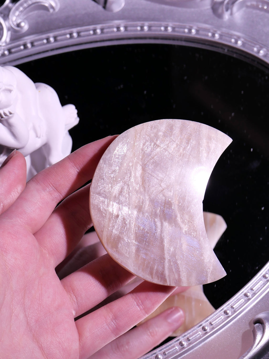 [ 現貨 ] TSCS022 🇮🇳印度月亮石 Natural India Moonstone