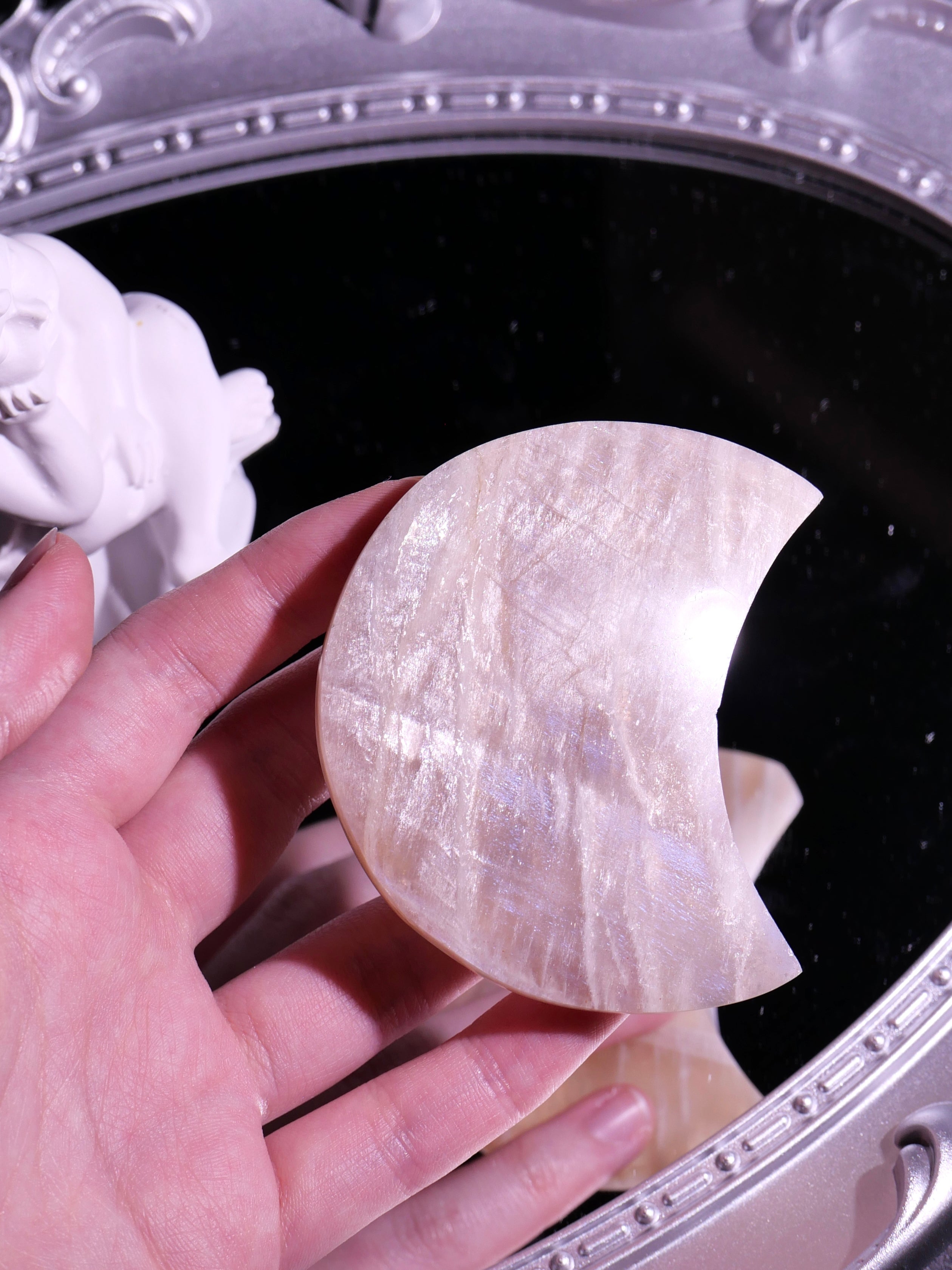 [ 現貨 ] TSCS022 🇮🇳印度月亮石 Natural India Moonstone