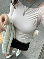 [ Pre-order ] Threetimes Athletic silt skirt