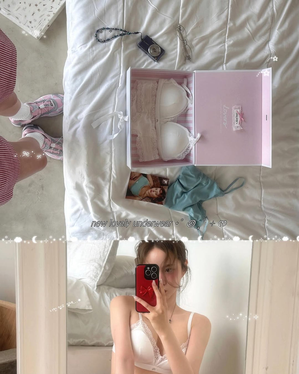 [ Pre-order ] Lovers Bra Panty Set