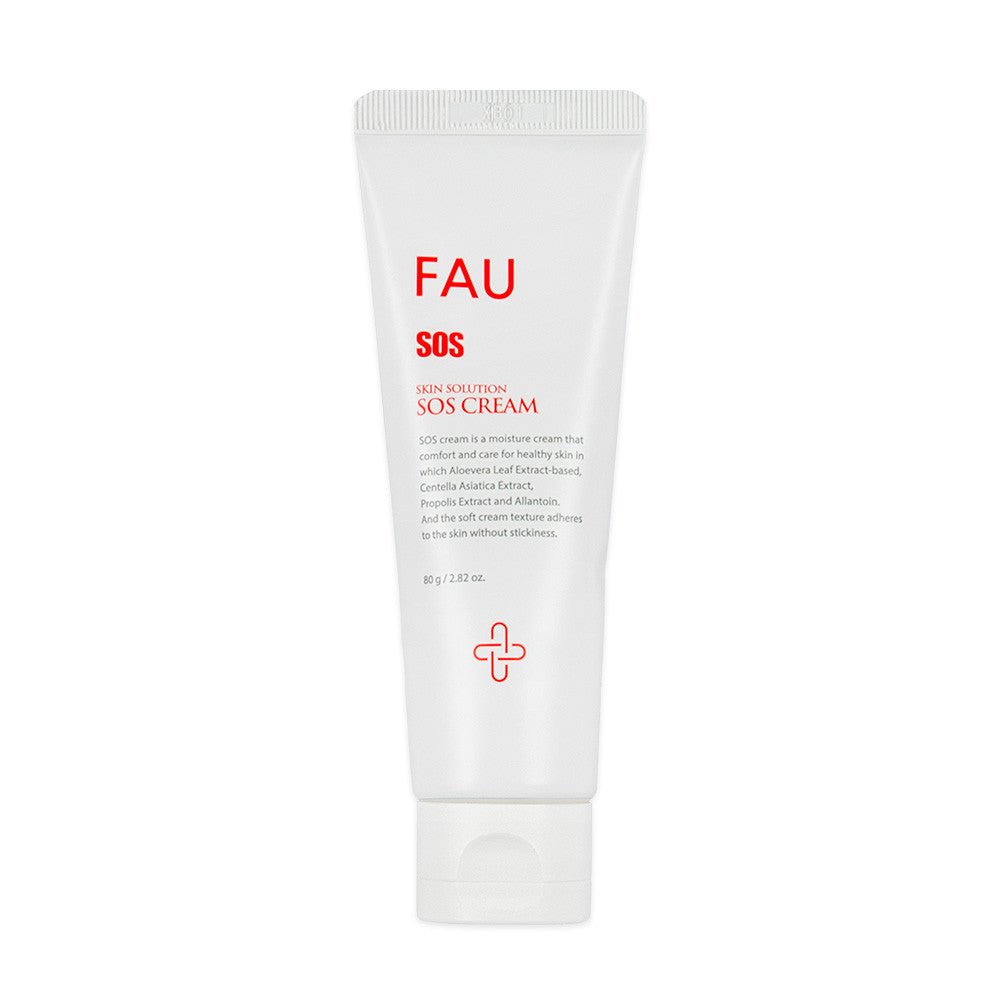 [ 店主極推 Pre-order ] FAU SOS 去泛紅急救面霜 80g ( 修護紅血絲 油痘肌都適用 )