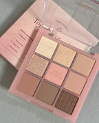 [ 店主自留 - 現貨 ] Milk Touch X Happyrim🥣九宮格眼影盤🥛 ( 臥蠶/提亮/陰影/胭脂/鼻影都有! )