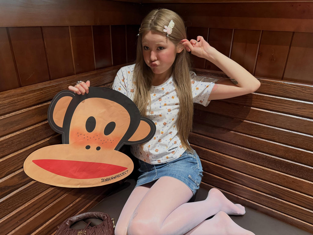 [ Pre-order ] Sunburn X Paul Frank T-shirt