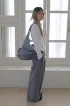 [ Pre-order ] Stripe Pocket Cross Bag