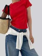 [ Pre-order ] Autumn Made Bruno T-shirt ( Glowny Classic Fitted 長版 tee 平替 )