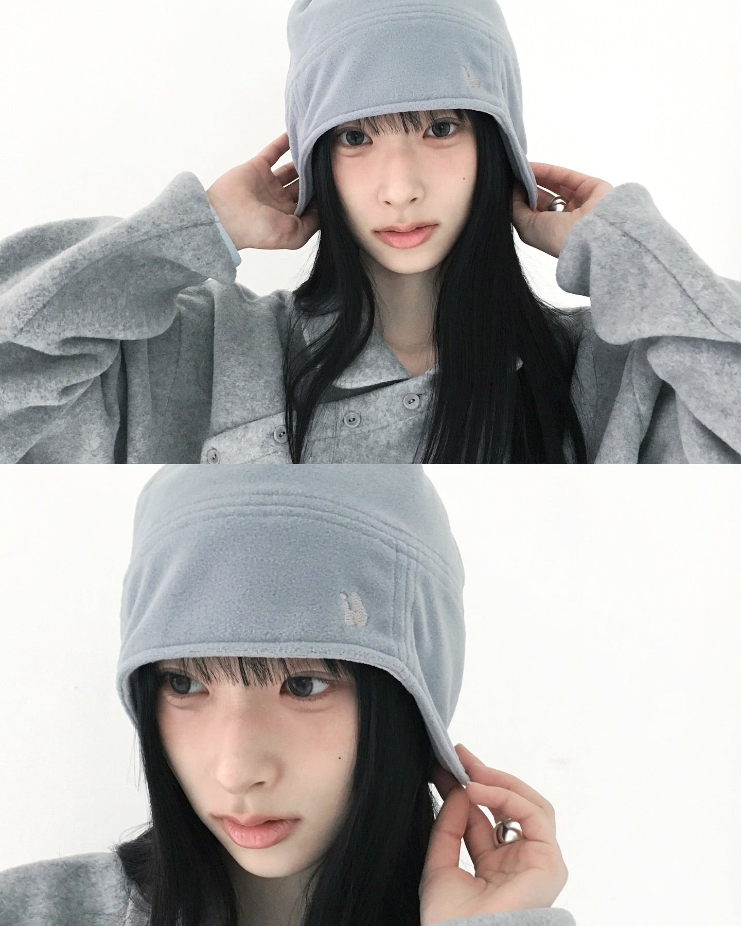 [ Pre-order ] Reversible Fleece Beanie