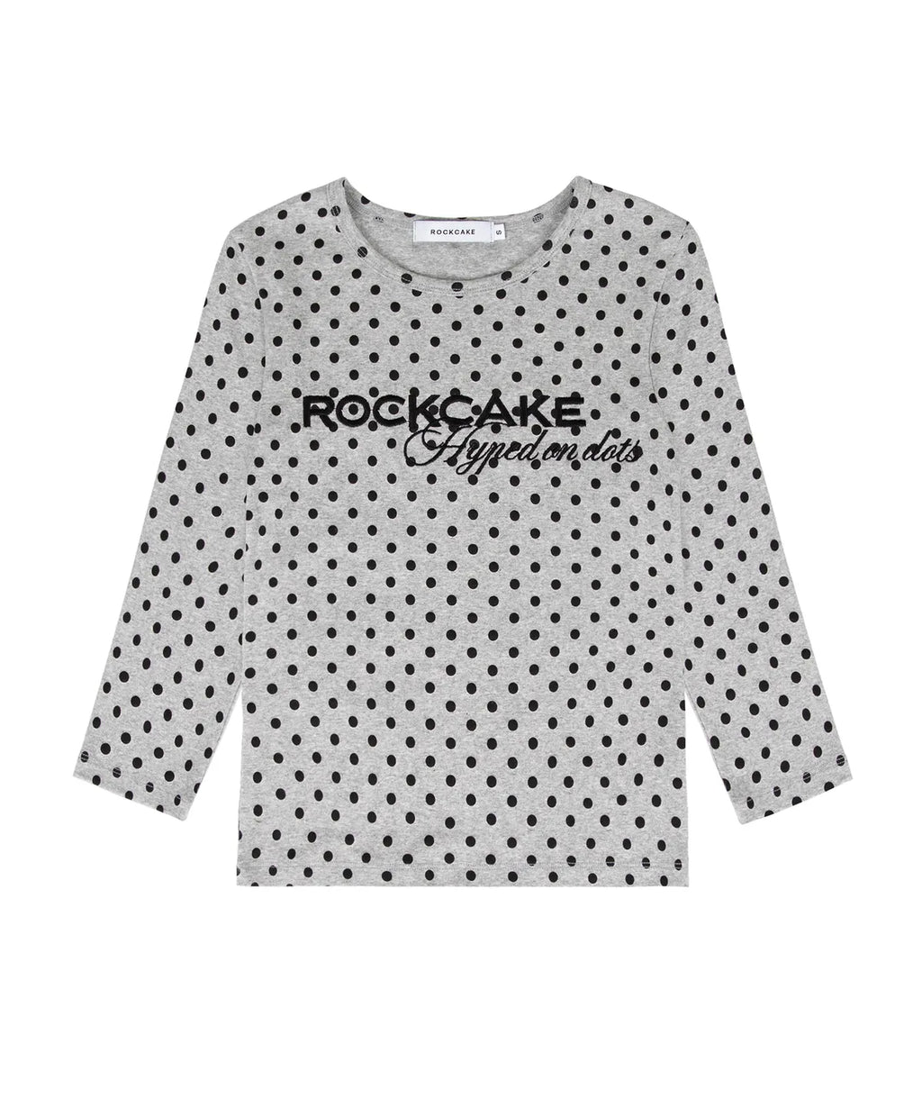 [ Pre-order ] Rockcake Hyped Dots Graphic Top