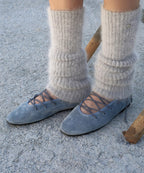 [ 🆕 Pre-order ] Rockfish Bella Laceup Flat ( suede ) - 6 colour