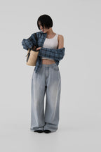 [ Pre-order ] AUTUMN MADE Milky Wide Denim