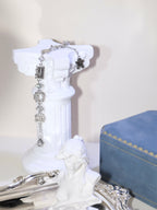 [ Pre-order ] 莫桑石薑餅人熊仔手鏈